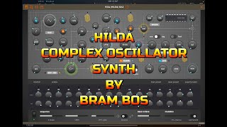 HILDA Complex Oscillator Synth by Bram Bos - Walkthrough - Programming Guide & Demo screenshot 3