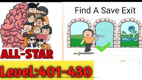 Brain test All Stars Level 401-430