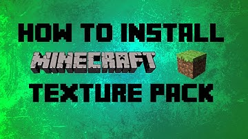 How to Install Minecraft Texture Packs! 1.8 (Easy Tutorial)