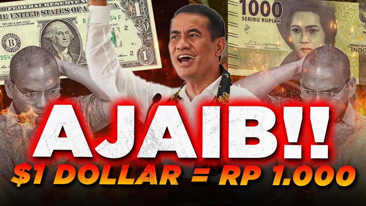 PIKIRAN Macam APA INI! Menteri Amran 1 Dolar = Rp 1000?!
