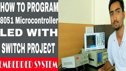 HOW TO CONTROL LED WITH SWITCH USING KEIL AND PROTEUS | EMBEDDED C PROGRAMMING