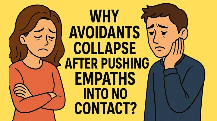 Why Avoidants Collapse After Pushing Empaths Into Silence | Avoidant Fantasy