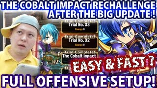 Brave Frontier The Cobalt Impact Karl's Extra Trial Rechallenge After The Update! (1 Squad Clear)