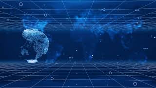 World Digital Background Loop