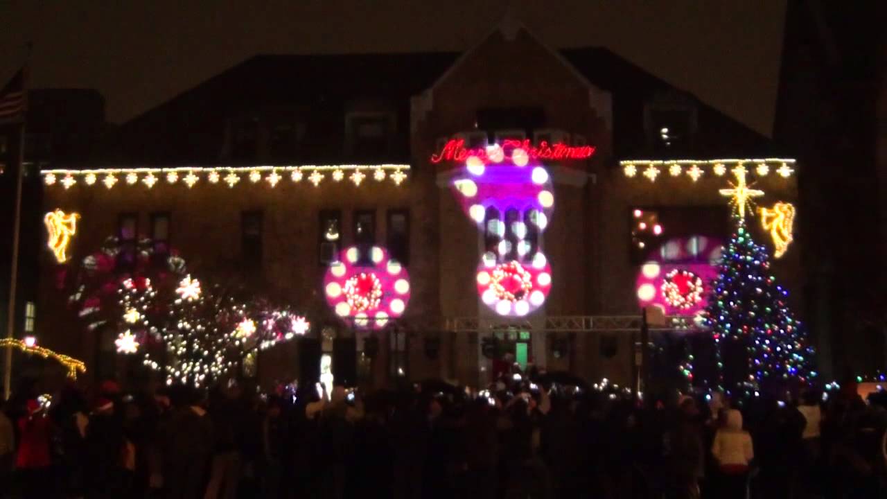 christmas tree lighting dec,2 2015 YouTube