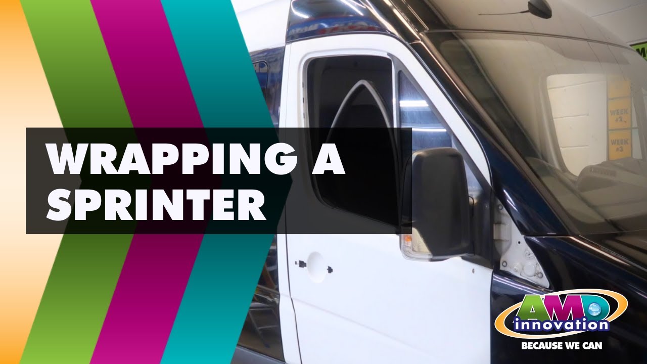 Wrapping a Mercedes Sprinter | AMD Innovation