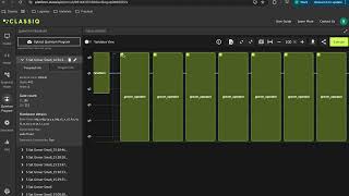 The Classiq platform, workflow from conceptual modeling to execution on a quantum simulator