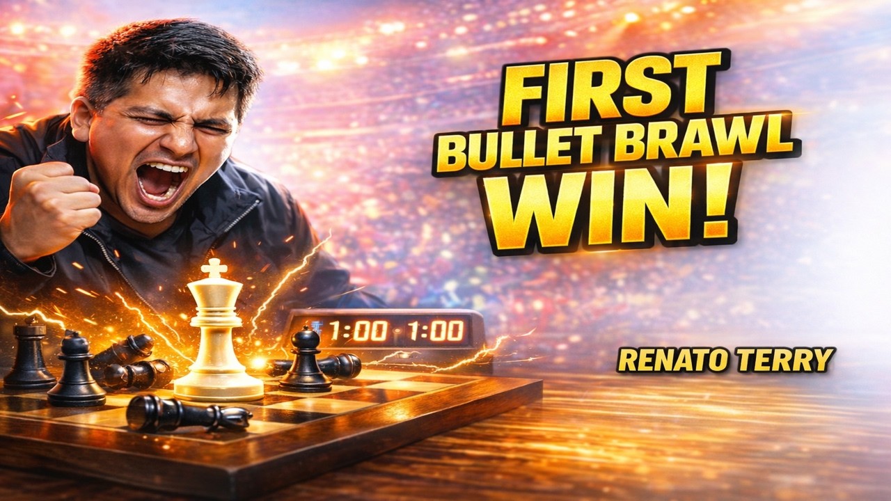 Bullet Chess: Knight Wins the Locked War!  Terry vs Bortnyk