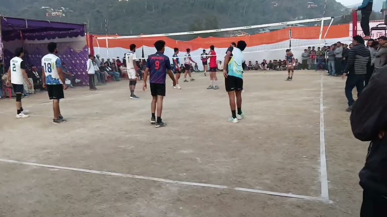 #Mandi Shivaratri Volleyball Match Mandi 🆚 Sharkaghat