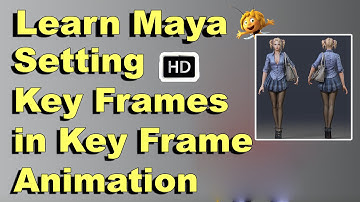 Learn Maya HD | Setting Key Frames in Key Frame Animation | Maya Autodesk 3D Basics Animation HD |