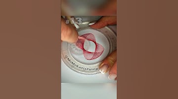 How many circles? 💈 Magic patterns Part 13 #shorts #spirograph #satisfying #asmr