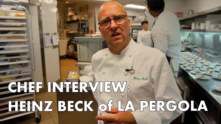 CHEF HEINZ BECK - LA PERGOLA - 3 MICHELIN STARS - ...