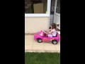 Pink car with turbo!