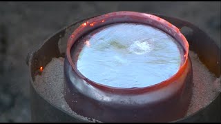 :     ,   . How to melt aluminum without soda, salt and zinc