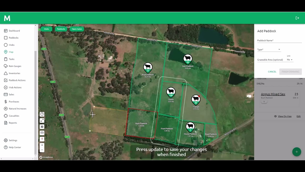 Getting Started with Mobble: Paddocks