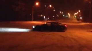 Mitsubishi Eclipse first snow