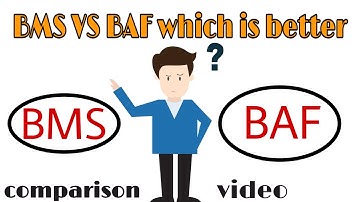 which is better BMS OR BAF || BAF|| BMS|| BMS VS BAF course full details in hindi ||