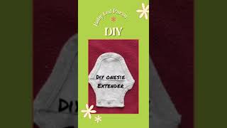 DIY Baby Onesie Hack | Extend life of baby onesie