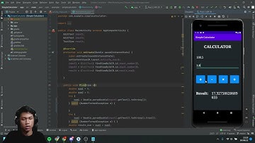 Praktikum Pemrograman Perangkat Bergerak | Kalkulator Android