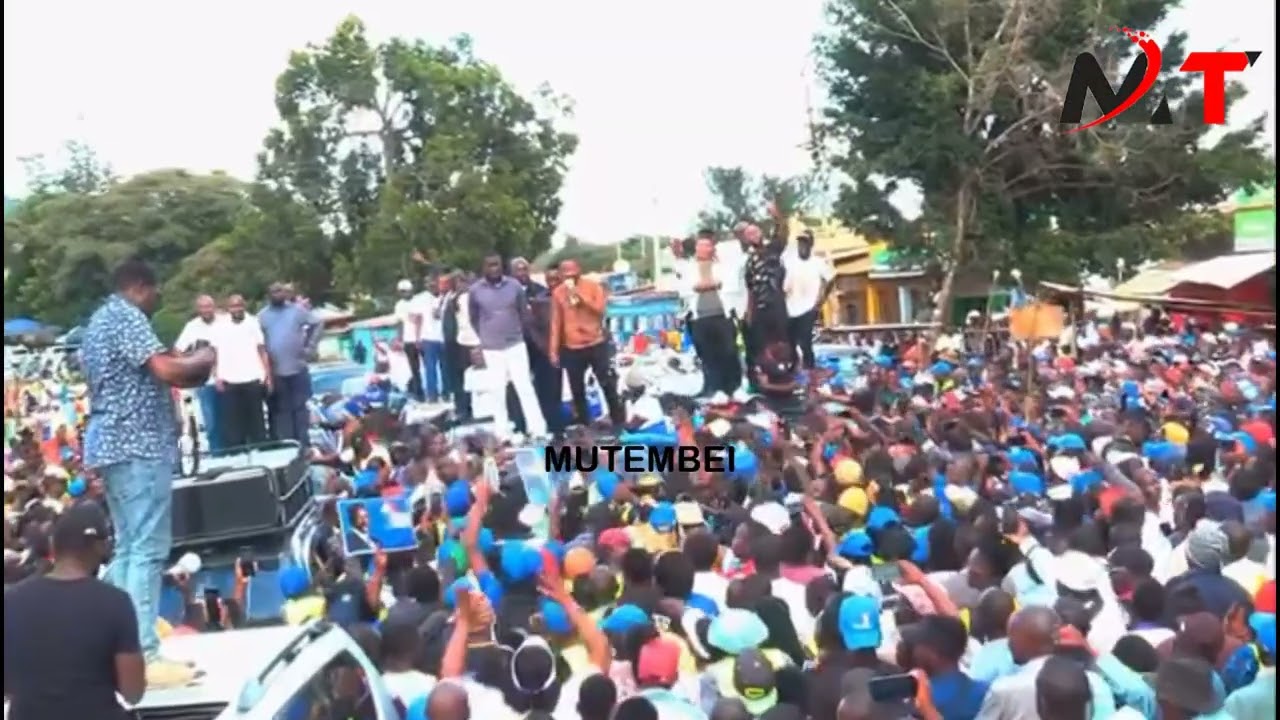 BABU OWINO POWERFUL SPEECH ATTACKING KASONGO BADLY IN MAKUENI!!