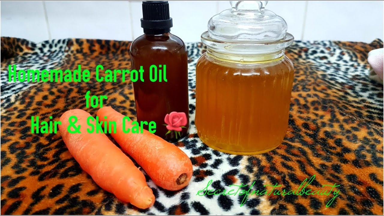 HOMEMADE CARROT OIL FOR HAIR SKIN CARE YouTube 0 Hot Sex Picture photo