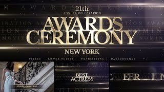 Awards Golden Ceremony Titles for Adobe After Effects [ perfect for impressive awards ceremony ]