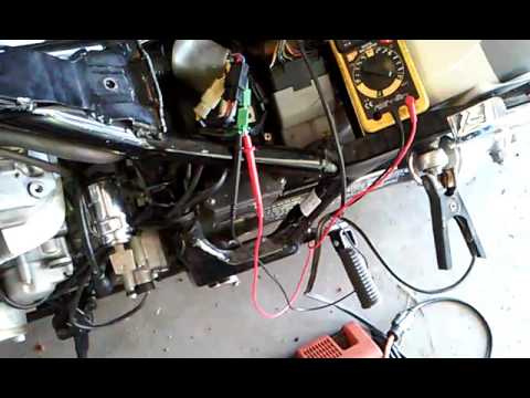 Kickstand neutral switch test - YouTube 1981 goldwing wiring diagram 