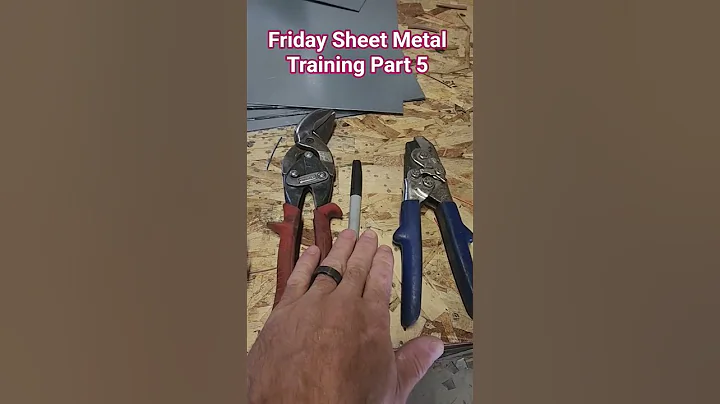 Friday Sheet Metal Training Part 5. #hvac #hvactraining