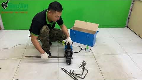 Máy cắt sắt thủy lực phi 25 Shin Young Hàn Quốc