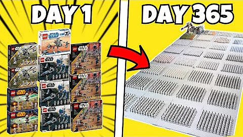 Building a LEGO Clone army in 1 YEAR..