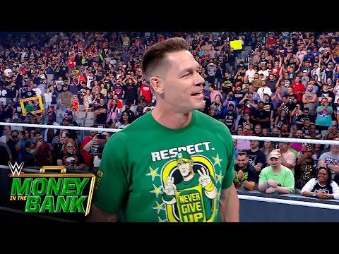 Cena addresses the WWE Universe after WWE Money in the Bank: WWE Network Exclusive, July 18, 2021