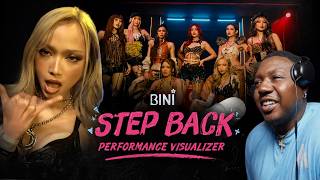 BINI - Step Back Performance Visualizer REACTION!