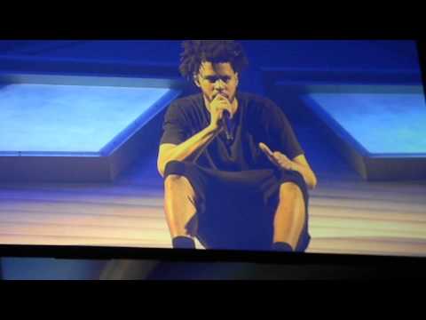 J. Cole explains 2014 Forest Hills Drive - Interlude (live @ MSG)