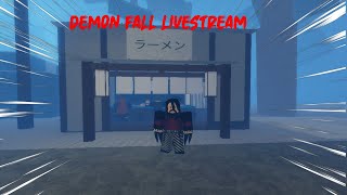 Playing Demon fall (ROBLOX) 🔴LiveStream🔴
