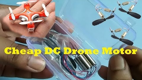 Unboxing 50,000 RPM Mini Coreless Drone Motor with Propeller: Best Budget Motor/ Homemade Drone