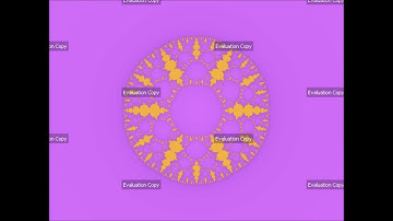 Ultra Fractal 5 - 6-way Julia Morph II