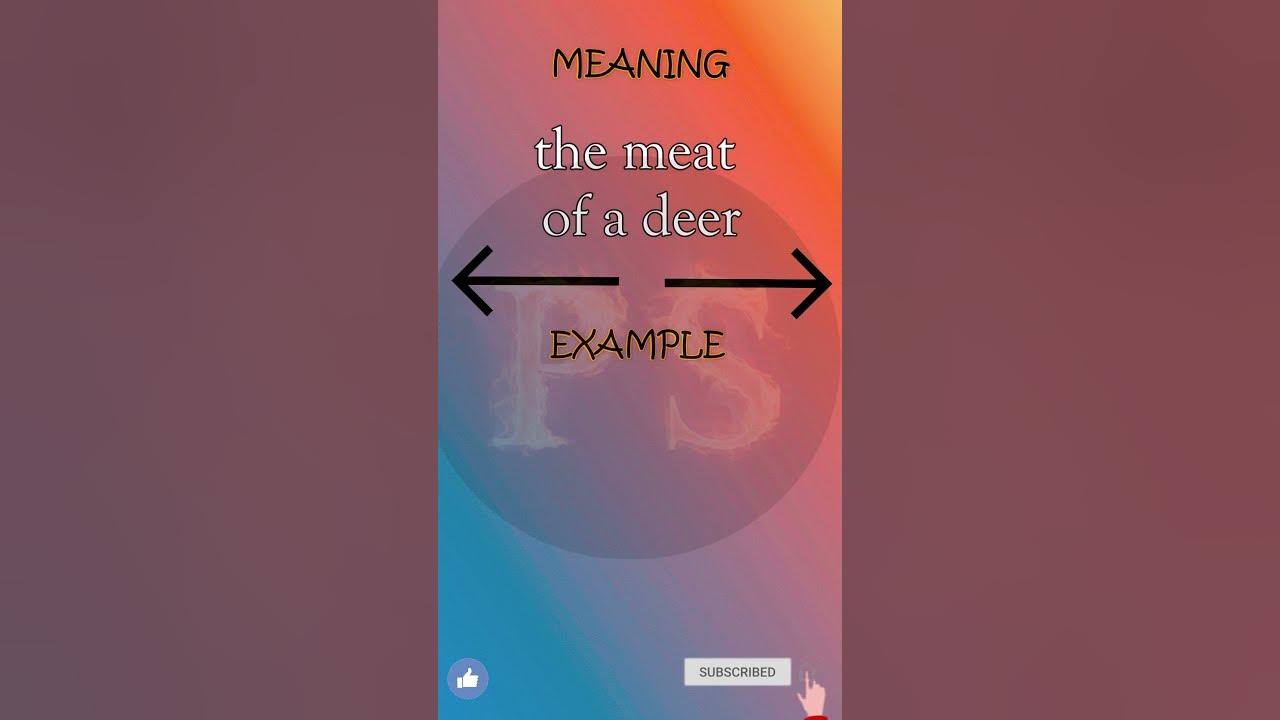 how-to-pronounce-venison-meaning-and-examples-of-venison-english