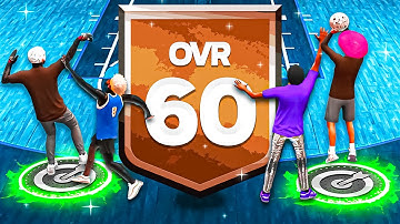 We took TWO 60 OVRs to the COMP STAGE and dominated? (NBA 2K22)