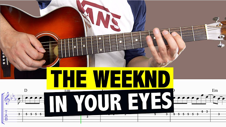 In Your Eyes Guitar version - Guitar performance video thumbnail