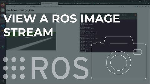 View a ROS Image Stream: EASY