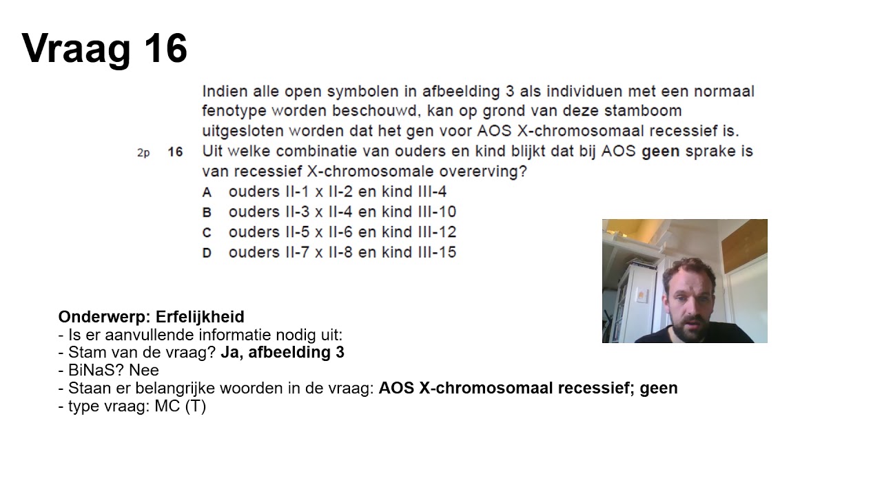 Videobespreking 1 CSE 2016 I VWO vragen 15 tm 22