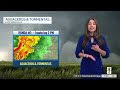 Algunos condados del área de Chicago bajo vigilancia por tornado