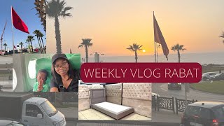 WEEKLY VLOG PARIS-RABAT ep 2, arrivée au Maroc 🇲🇦 rangement installation, commande des lits etc