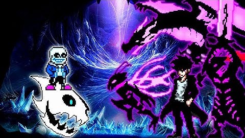 Classic Sans V3 OP VS Sung Jinwoo V4 OP (Solo Leveling) in Jump Force Mugen