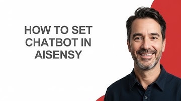 How to Set Chatbot In Aisensy - KevinHowTo