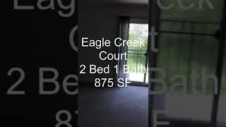 Eagle Creek Court 2 Bed 1 Bathe 875 SF