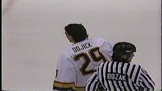 Gino Odjick vs. Jay Caufield