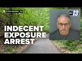 Man caught naked on public trail is charged with indecent exposure, police say