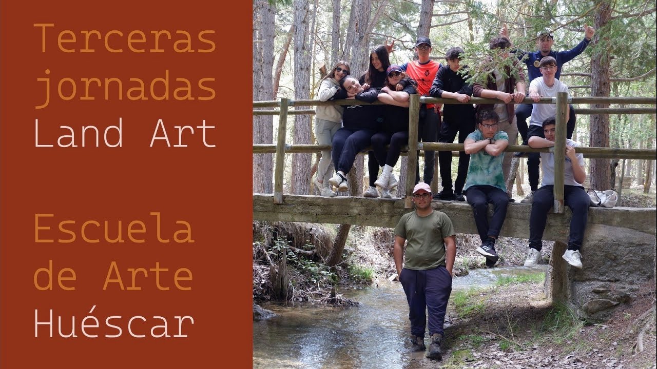 Terceras jornadas Land Art en la Escuela de Arte Huéscar