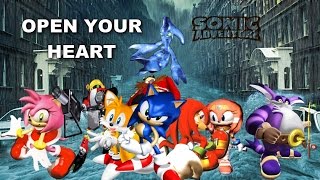 Sonic Karaoke Remaster Sonic Adventure Open Your Heart Crush 40 Watch In Hd Youtube